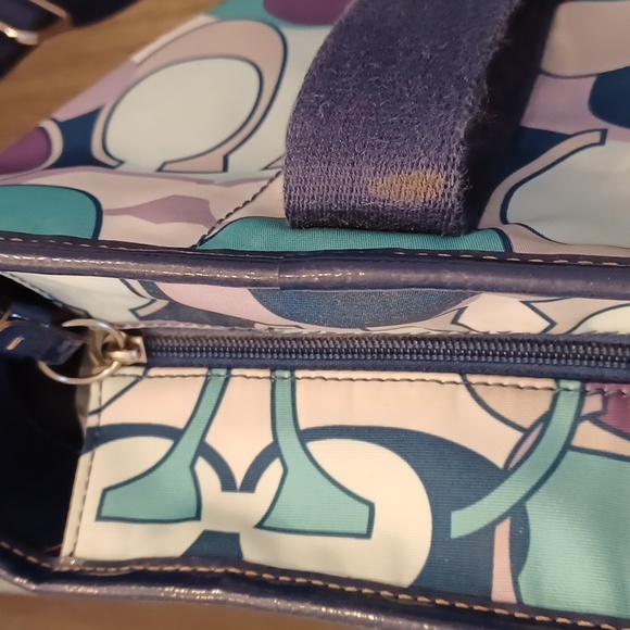 Coach Daisy Kyra Signature Scarf Print Tote Bag / Crossbody - Picture 14 of 16